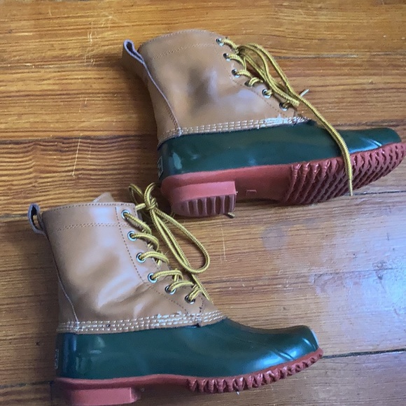 Bass Harlequin Duck Boots Women’s Size 6 - Picture 4 of 7